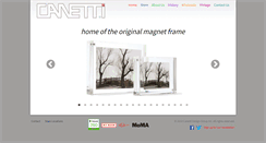 Desktop Screenshot of canettidesigngroup.com